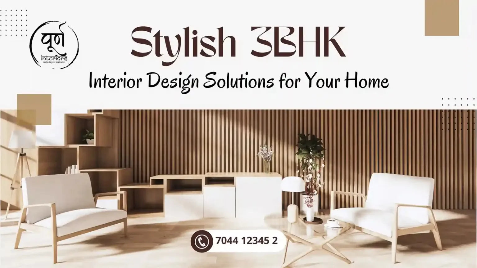 Stylish 3BHK Interior Design Solutions for Your Home