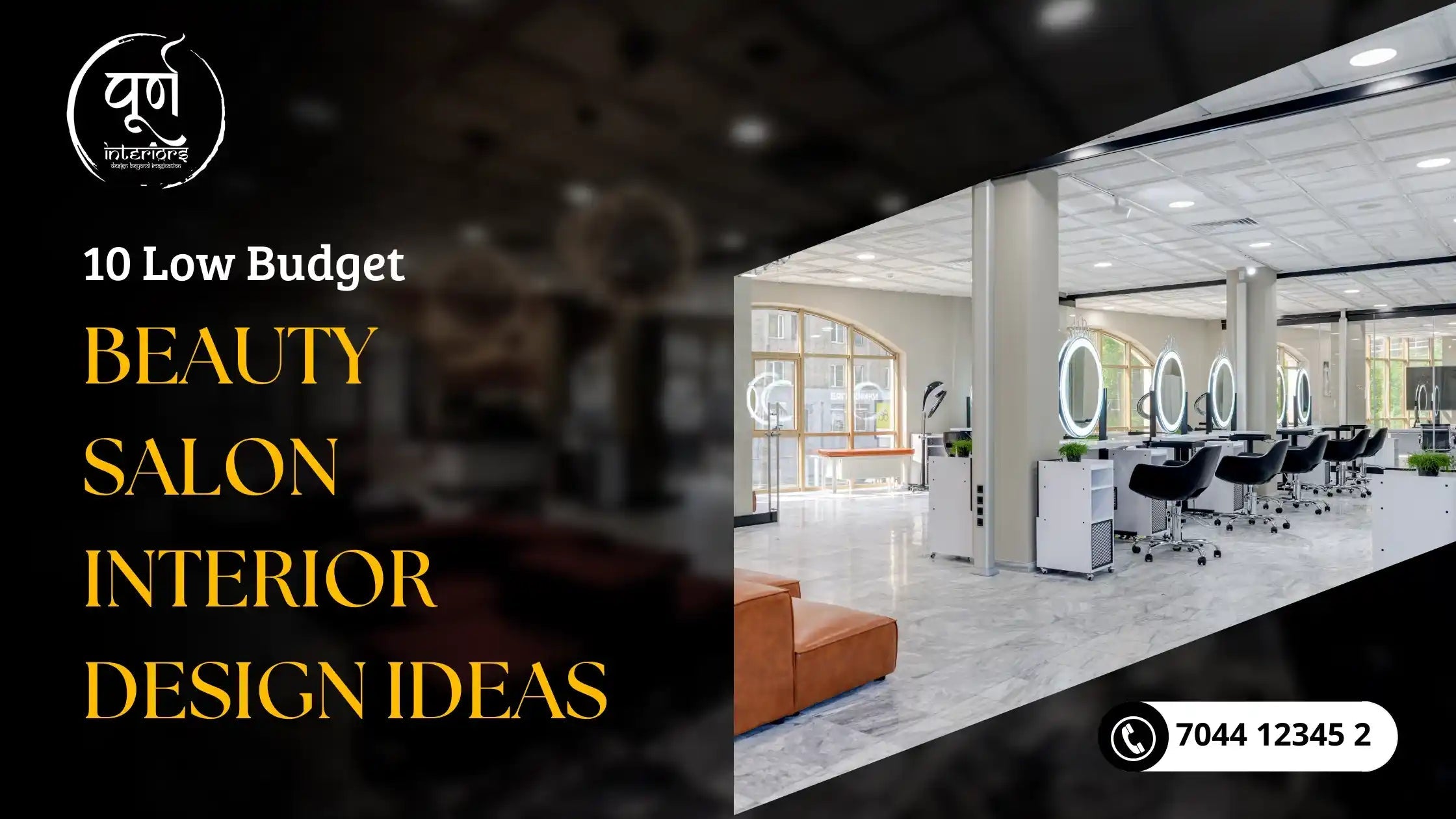 10 Low Budget Beauty Salon Interior Design Ideas - purninteriors