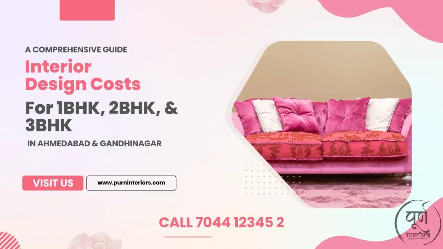 A Comprehensive Guide to Interior Design Costs for 1BHK, 2BHK, &amp; 3BHK in Ahmedabad &amp; Gandhinagar - purninteriors