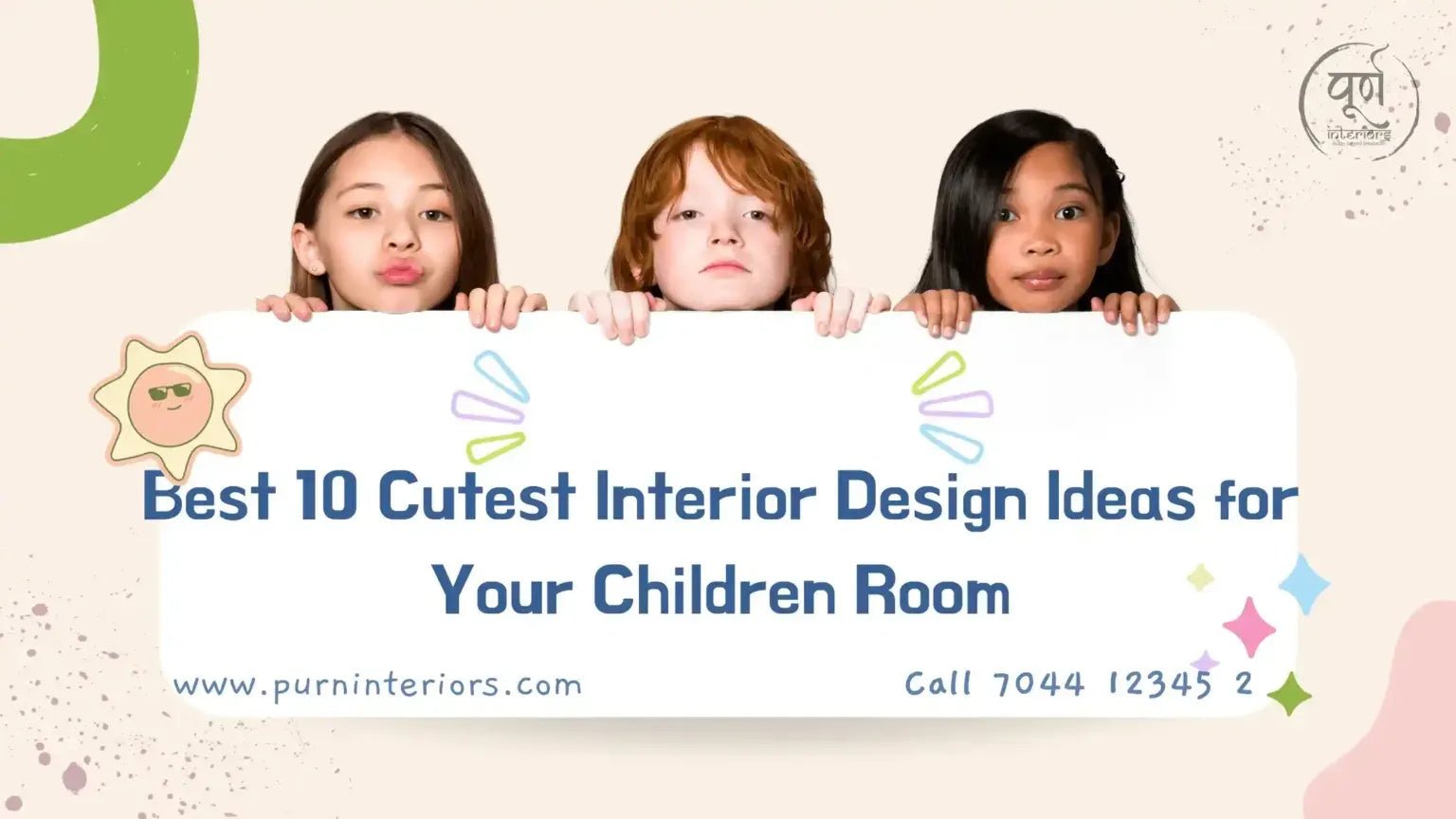 Best 10 Cutest Interior Design Ideas for Your Children's Room - purninteriors