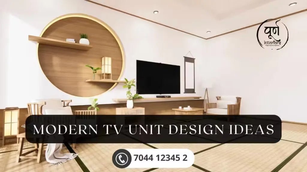 Modern TV Unit Design Ideas - purninteriors