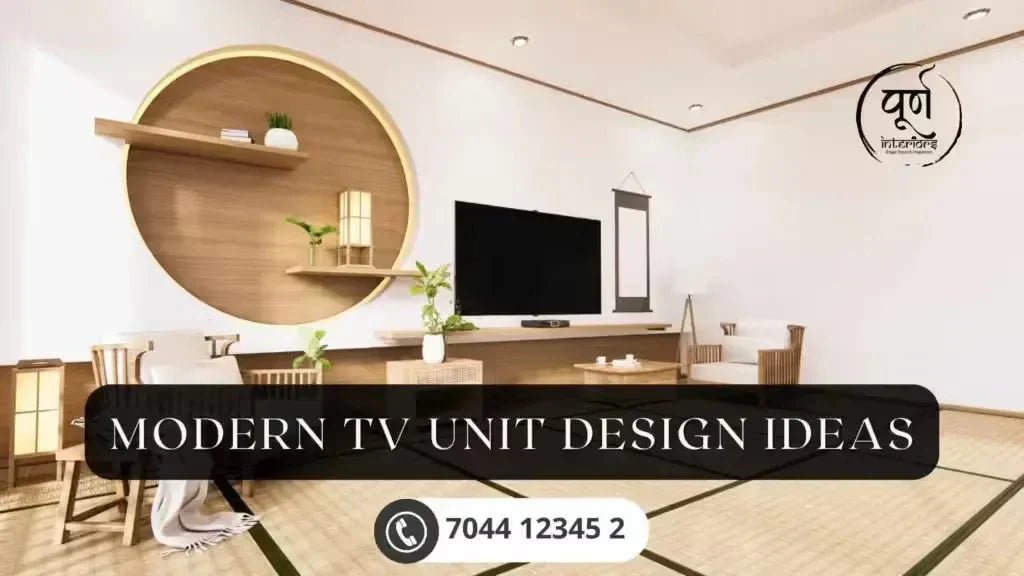 Modern TV Unit Design Ideas - purninteriors