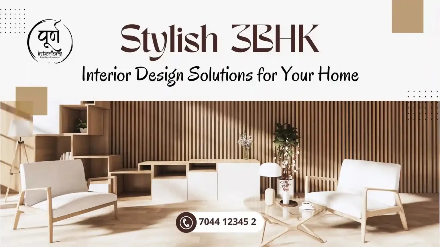 Stylish 3BHK Interior Design Solutions for Your Home - purninteriors