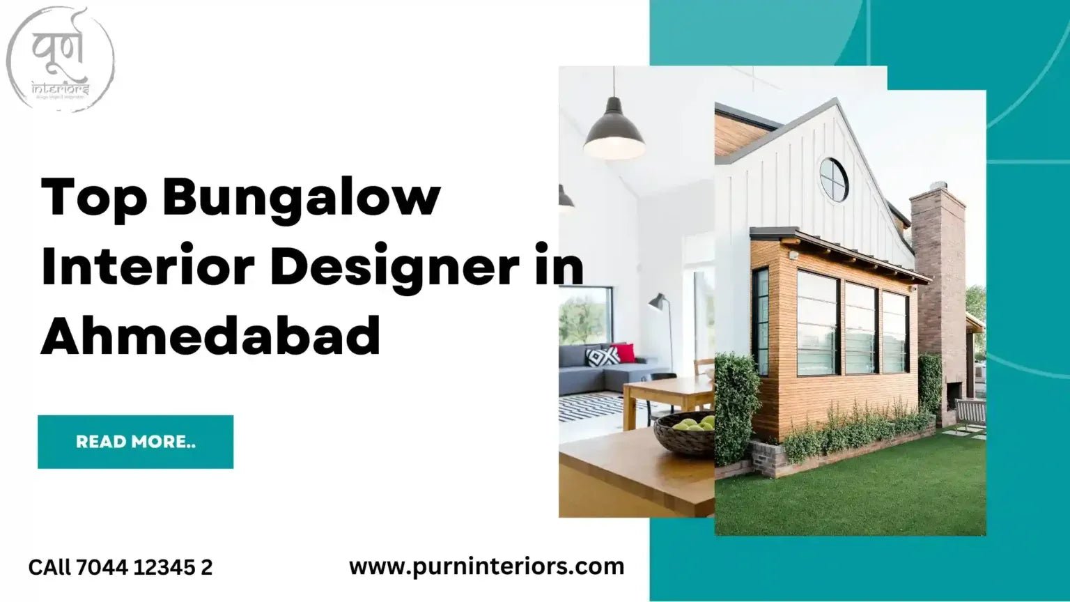 Top Bungalow Interior Designer in Ahmedabad - purninteriors