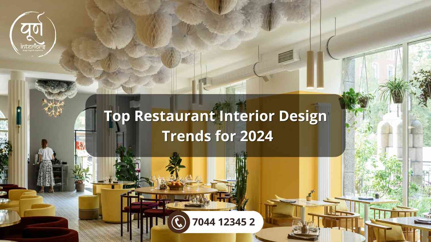Top Restaurant Interior Design Trends For 2024